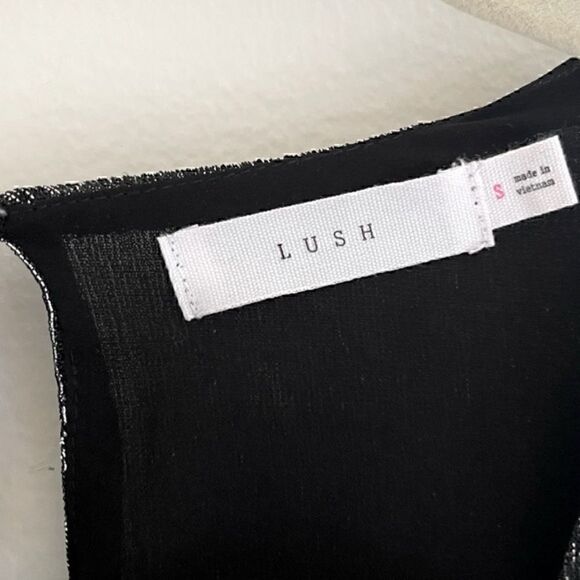 LUSH Black and Silver Blouse  - Picture 5 of 5